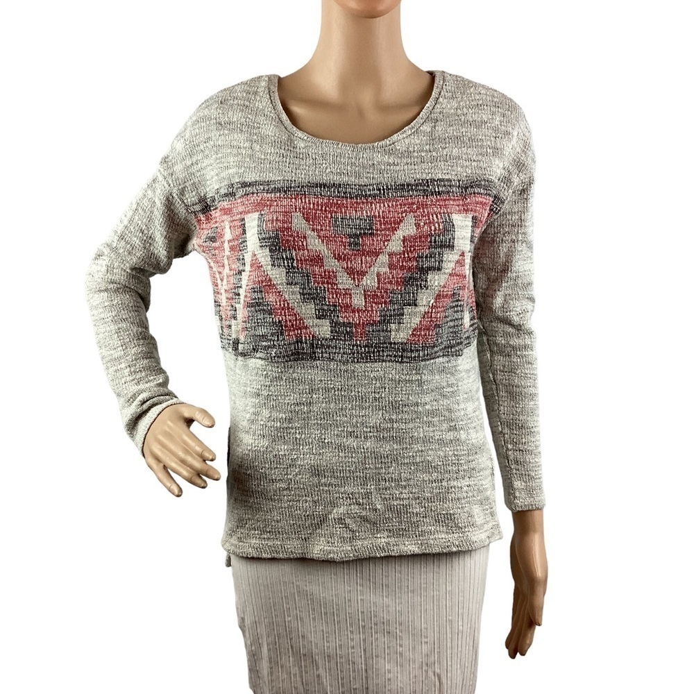 American Eagle Sweater Size S Gray Long Sleeve